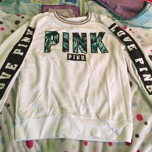 Pink Limites Edition Pull Over Crew Sweater