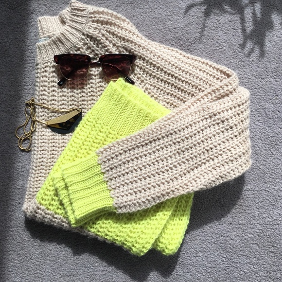 Madewell Sweaters - Madewell Colorblock Knit
