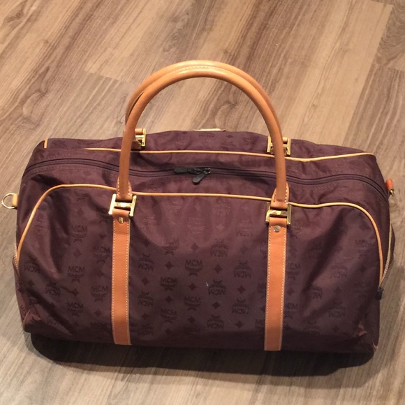 MCM classic 55' bag authentic gorgeous Brown/Tan - Picture 2 of 8