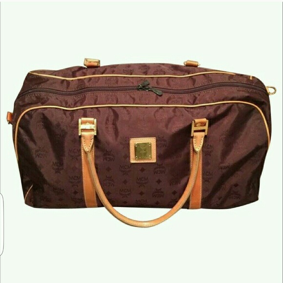 MCM classic 55' bag authentic gorgeous Brown/Tan - Picture 8 of 8