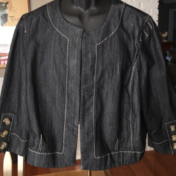 NWT Lane Bryant jean jacket.