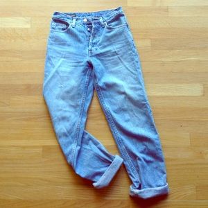 High Waisted Mom Jeans