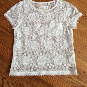 Abercrombie lace top