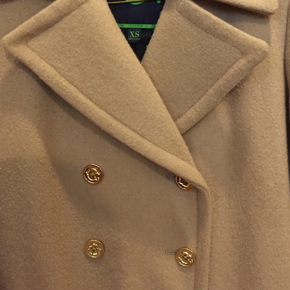 C. Wonder Black and Tan peacoat - Picture 2 of 3