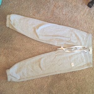 grey aeropostale sweatpants