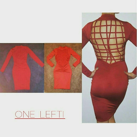 Red Strappy Dress