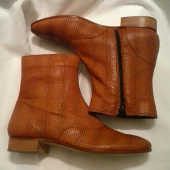 New Italian 100%Calfskin Ankle boot soft with box - Picture 3 of 5