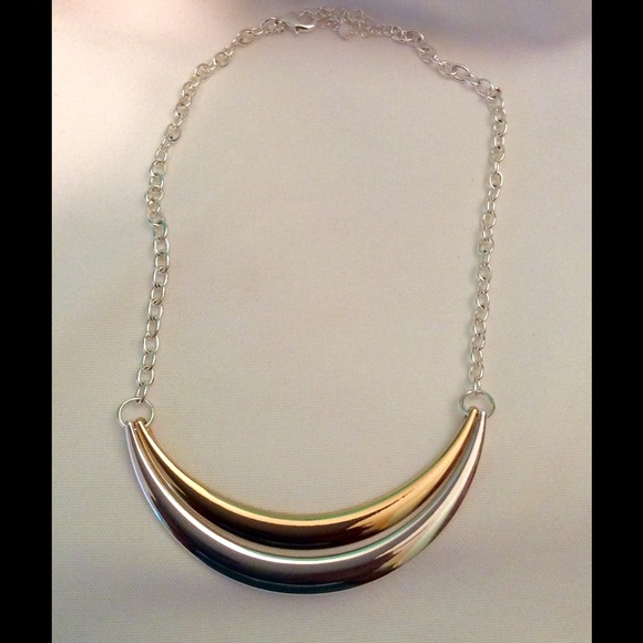 Double Half Moon Necklace