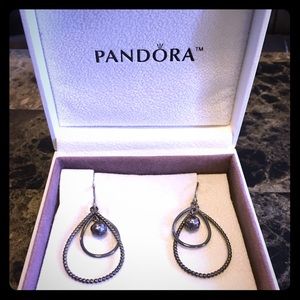 New pandora hoop women's earrings