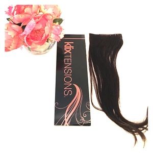 Klix full set hair extensions 18 inches. Brown