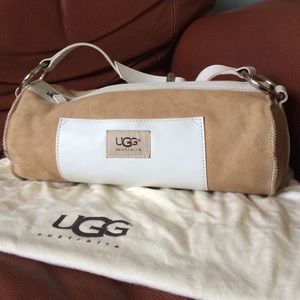 FINAL PRICE- UGG Suede & White Leather Purse!