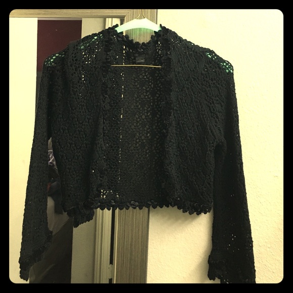 Express Black Cardigan