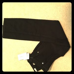 Black stretch jeans by just fab