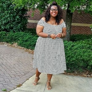 WWW Off The Shoulder Dress