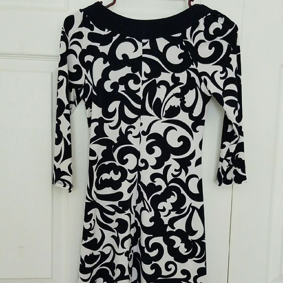 Navy/white dress - Picture 3 of 3