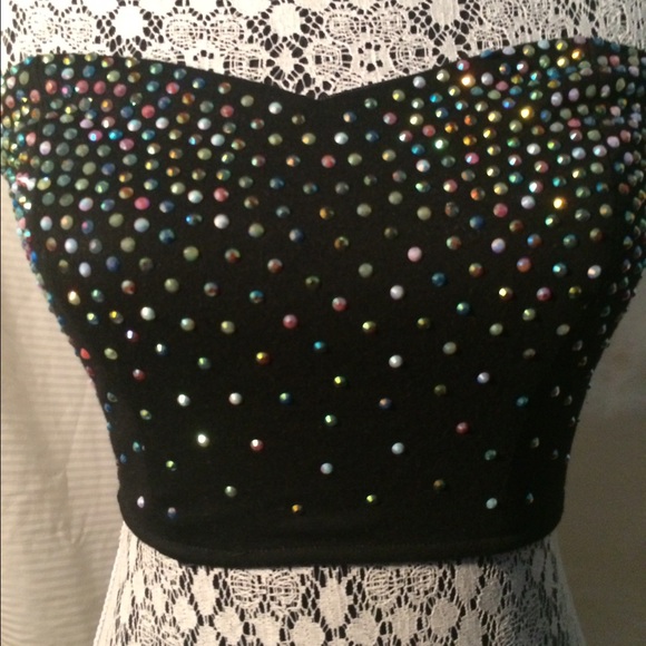 Strapless Evening Top