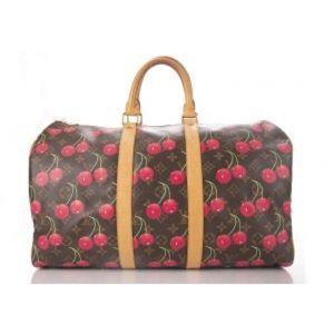 Louis Vuitton Monogram Canvas Cerises Keepall 45