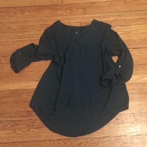 Hunter green top