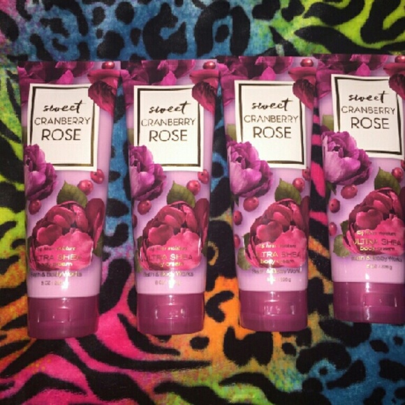 4 Sweet Cranberry Rose Body Cream