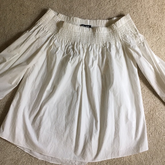 Off the shoulder blouse