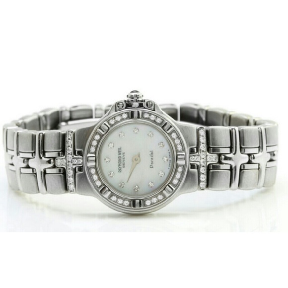 Raymond Weil Parsifal Stainless Steel .25 ctw VVS2