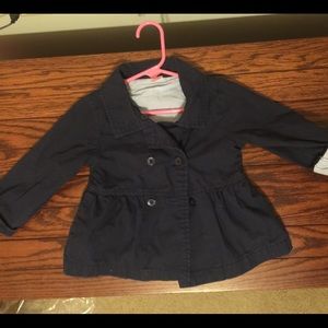 24m Carter's navy jacket