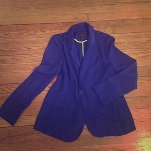 Blue/violet blazer