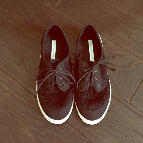 DVF Crochet Sneakers