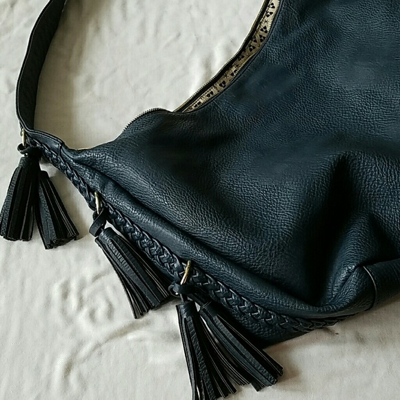 ECOTE  Large Turquoise Hobo Bag