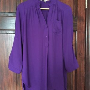 Purple Tunic Top (M)