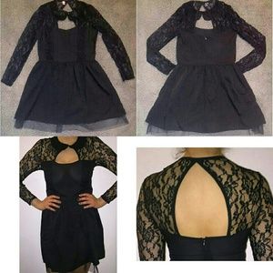 Lace Baby Doll Dress