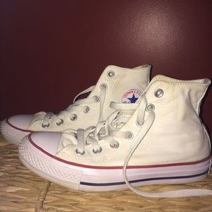 White high top converse