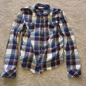 Button-Up Aeropostale! So soft! Pretty Colors!