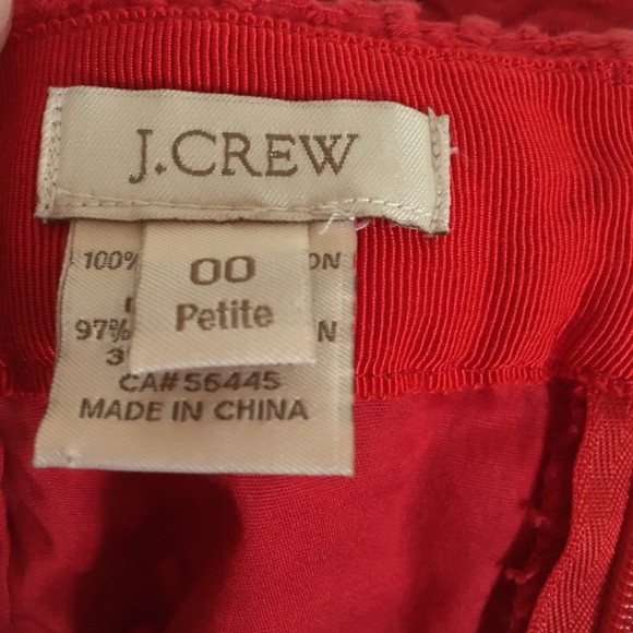 J Crew embroidered pencil skirt - Picture 4 of 4