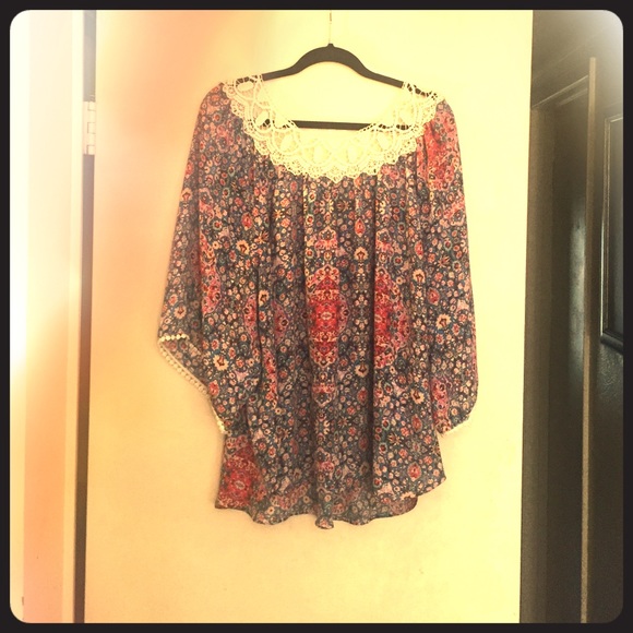 Floral blouse