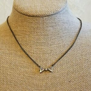 American Eagle Vintage Bow Necklace