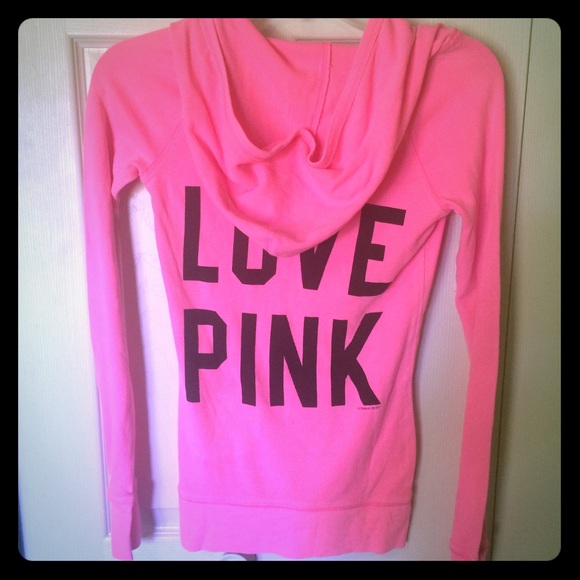 Hot Pink Love Pink Henley