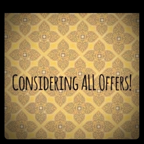 All offers considered!!😊