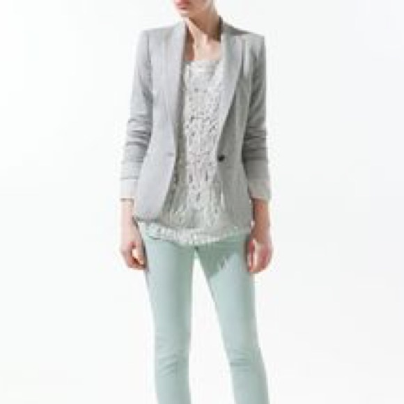 Zara Sweatshirt Blazer - Picture 2 of 2