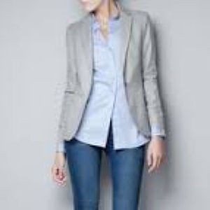 Zara Sweatshirt Blazer
