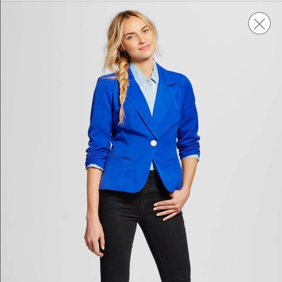 Single button blazer jacket
