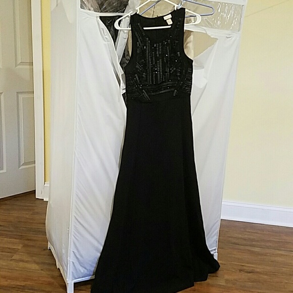 Gorgeous black bead dress