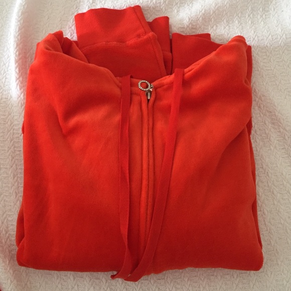 NWT orange velour  tracksuit