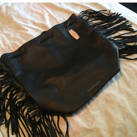 PINK VICTORIAS SECRET BAG