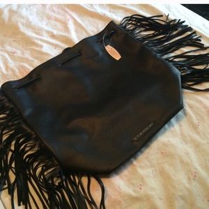 PINK VICTORIAS SECRET BAG