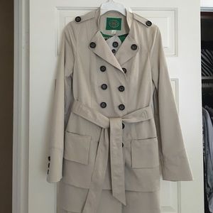 NWT Anthropologie Trench-coat