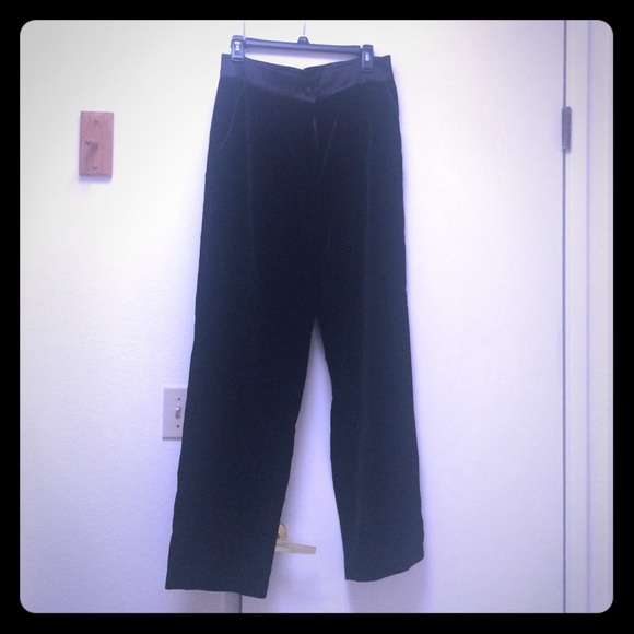 Escada velvet pants