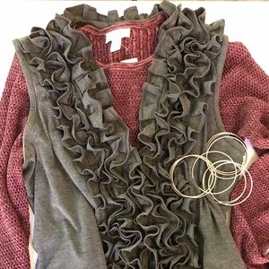❇️Ruffled Vest