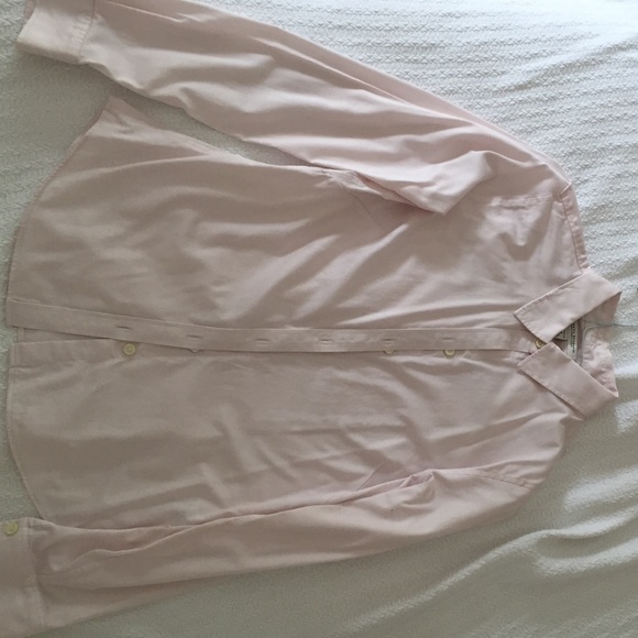 Banana republic pink button down