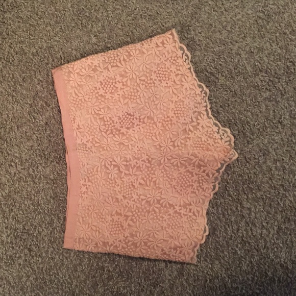 Pink dressy shorts